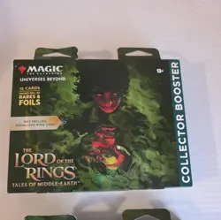 2x Lot Magic The Gathering Lord of the Rings OMEGA Collector BOOSTER SEALED 195166205274 - Image 2