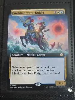 Vodalian Wave-Knight (Extended Art) X1 MOC MTG March of the Machine B1 - Image 1