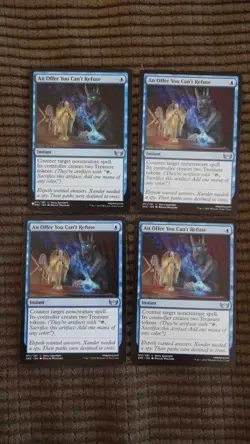 Magic: the Gathering / MtG An Offer You Can't Refuse x4 Mixed Sets - Image 1