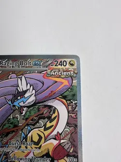 Pokemon TCG Raging Bolt ex 166/131 SIR Prismatic Evolutions NM - Image 3