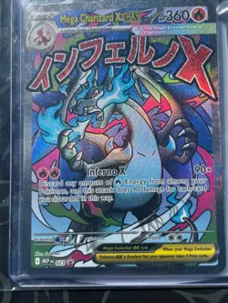Pokemon Mega Charizard X ex 023 Promo Card Me: Mega Evolution Holo Sealed - Image 3