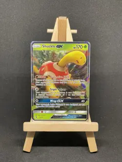 Pokemon Card Shuckle GX 17/214 Lost Thunder Ultra Rare Holo L/P - Image 1