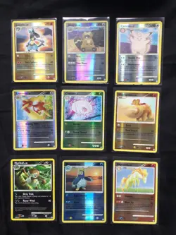 Pokemon Cards: Diamond and Pearl 269 Card Reverse Holo/Non-Holo Lot - Image 1