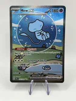 Pokemon TCG - Paldean Fates Bubble Mew ex 232/091 - Special Illustration Rare NM - Image 1