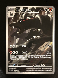 Houndoom 066/064 Illustration Rare Shrouded Fable Pokemon TCG | NM - Image 1