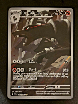 Houndoom 066/064 Illustration Rare Shrouded Fable Pokemon TCG | NM - Image 4