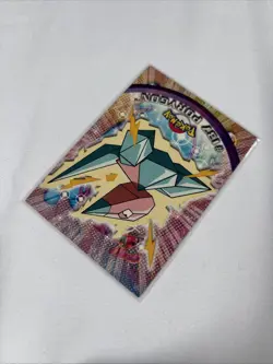 2000 Topps Pokemon TV Animation Edition Series Blue Logo #137 Porygon Non Holo - Image 4
