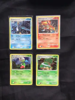 Pokemon Cards: Diamond and Pearl 4 Card Holo Lot - Image 1