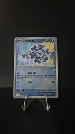 Cryogonal 027/086 Master Ball Pattern Black Bolt Pokemon TCG - Image 1