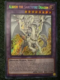Yu-Gi-Oh Albion the Sanctifire Dragon (CYAC - EN035) - Image 3