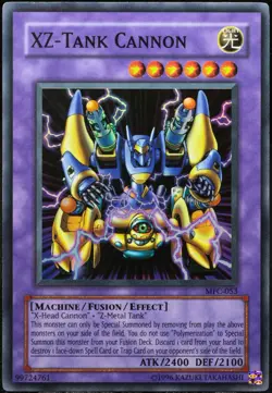 Yu-Gi-Oh! XZ - Tank Cannon MFC-053 Super Rare [NM] OG Print Old | EN 2003 - Image 1