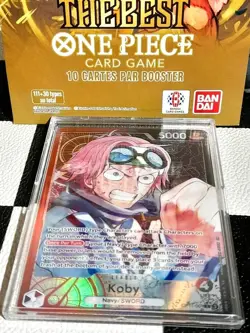 One Piece Koby OP11-001 A Fist of Divine Speed anglais Leader Alt Art - Image 2