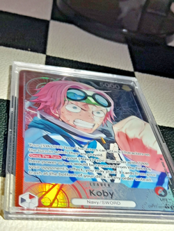 One Piece Koby OP11-001 A Fist of Divine Speed anglais Leader Alt Art - Image 3