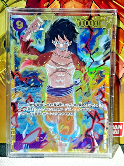 One Piece Monkey D. Luffy OP09-119 SEC Empereurs in the New World JP - Image 1