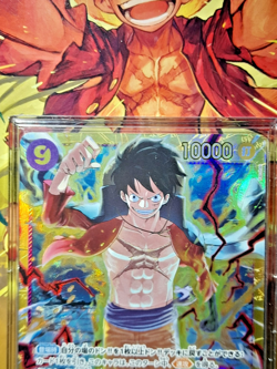 One Piece Monkey D. Luffy OP09-119 SEC Empereurs in the New World JP - Image 2