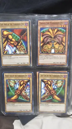 Yu-Gi-Oh Exodia 1st Ed Lot God Cards Blue-Eyes Dark Magician 600682787291 - Image 2