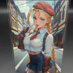 Cammy White Anime Waifu Card Doujin ACG Goddess Holo - Image 2
