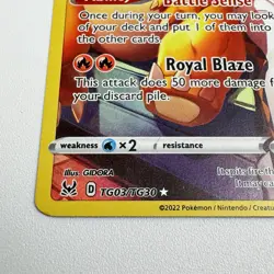 Pokemon Charizard Lost Origin Trainer Gallery TG03/TG30 Rare Card Mint - Image 3