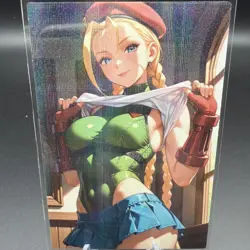 Cammy White Anime Waifu Card Doujin ACG Goddess Holo - Image 2