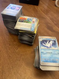 Pokemon TCG Bulk Trading Cards Regular Common Uncommon Non Foil Prismatic 4lbs - Image 2