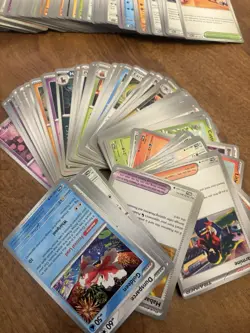 Pokemon TCG Bulk Trading Cards Regular Common Uncommon Non Foil Prismatic 4lbs - Image 5