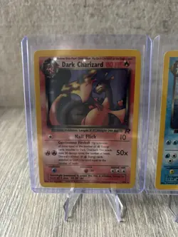 Dark Charizard Holo + Dark Blastoise Duo Team Rocket 2000 - Pokemon Cards LP-NM - Image 3