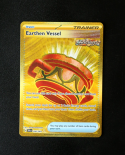 Pokemon Card TCG - Earthen Vessel 096/064 - Shrouded Fable - Hyper Rare - NM ⭐ - Image 1
