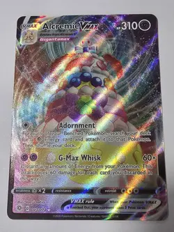Alcremie VMAX 23/73 Pokemon Card Champions Path Holo NM - Image 1