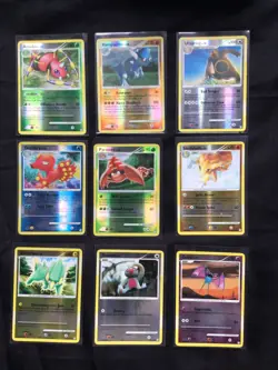 Pokemon Cards: Mysterious Treasures 11 Card Reverse Holo/Non Holo Lot - Image 1