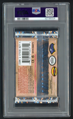 Pokemon Cards - PSA 8 Fossil Booster Pack - Aerodactyl Wide Margins - Sealed - Image 2