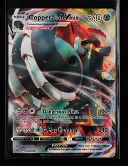 Copperajah VMAX 137/192 Ultra Rare,Holo SWSH02: Rebel Clash Pokemon Card - Image 1