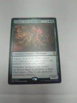 MTG Zendikar Rising 179 Ashaya, Soul of the Wild Mythic Legendary Creature - Image 1