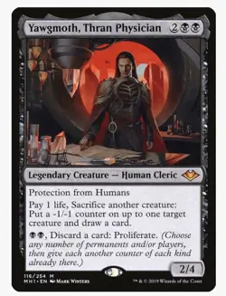 Yawgmoth, Thran Physician Dominaria Remastered Regular- NM/M - Image 1