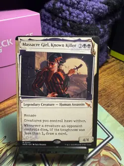 Massacre Girl, Known Killer (Showcase) Murders at Karlov Manor (Non-Foil), #0344 - Image 1