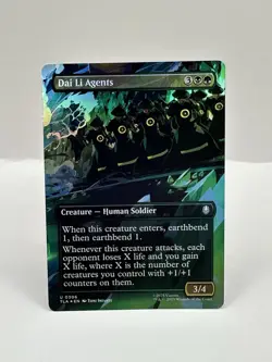 MTG FOIL Dai Li Agents - Avatar: The Last Airbender #306 - Image 1