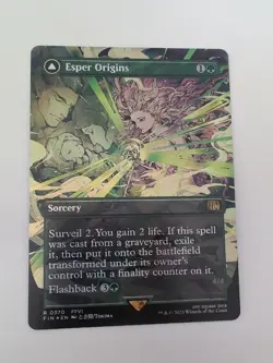 Esper Origins (BORDERLESS FOIL) MTG | NM/EX | Final Fantasy - Image 1