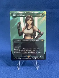 Tifa Lockhart (Borderless) (Surge Foil) Final Fantasy Foil - Image 1