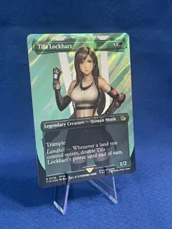 Tifa Lockhart (Borderless) (Surge Foil) Final Fantasy Foil - Image 2