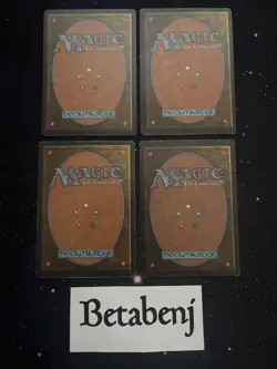 4x MTG Swamp C - Revised Edition (Playset) - Image 2