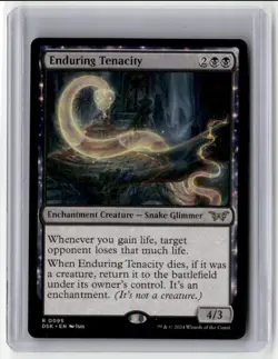 2024 MTG - Duskmourn: House of Horror - Enduring Tenacity Rare Regular - Image 1