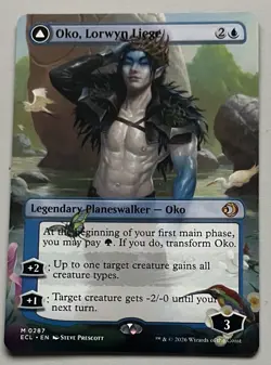 MTG Lorwyn Eclipsed Oko Legendary Planeswalker MYTHIC REGULAR #0287 - Image 1