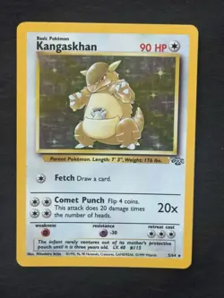 Kangaskhan 5/64 + Kangaskhan 21/64 - Jungle Set / Holo + Rare / Pokemon Karten - Image 2