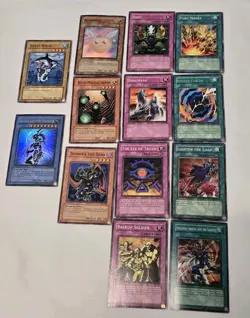 Yugioh Cards Lot 1996 Heavily Played Some 1st Edition - Image 1