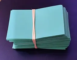 Mint Green Japanese Size Card Sleeves (Yu-Gi-Oh) - Image 2