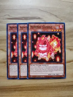 Yu-Gi-Oh - Animal Candle 3X - Full Playset - Image 1
