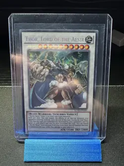 LC5D-EN189 Thor, Lord of the Aesir Secret Rare 1st Edition NM Yugioh - Image 1