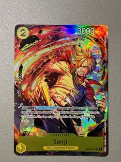 Sanji - OP03-102 - Promo - One Piece Card Game - 23-24 Edition N/M - Image 1