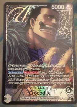 One Piece English - Crocodile (Alternate Art) - OP14-079 - L- NM English - Image 1
