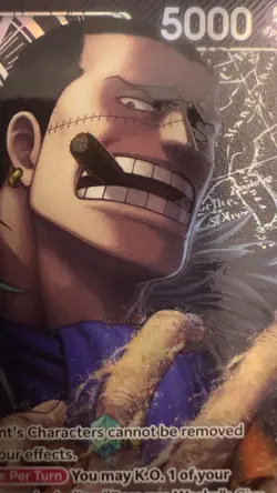 One Piece English - Crocodile (Alternate Art) - OP14-079 - L- NM English - Image 2