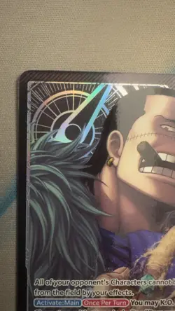One Piece English - Crocodile (Alternate Art) - OP14-079 - L- NM English - Image 4